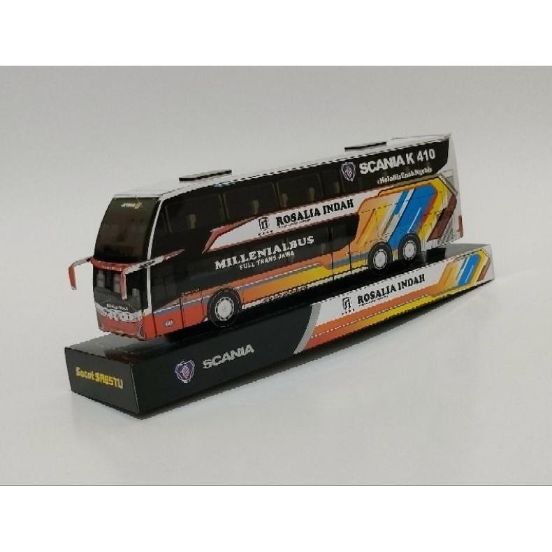 Terlaris Miniatur Bis Papercraft Bus Rosalia Indah Rosalia Indah Jetbus 5 Sdd Millenial Bus Merchand