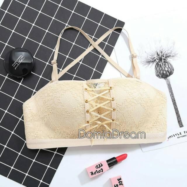 Bra Push Up Tali Silang Depan