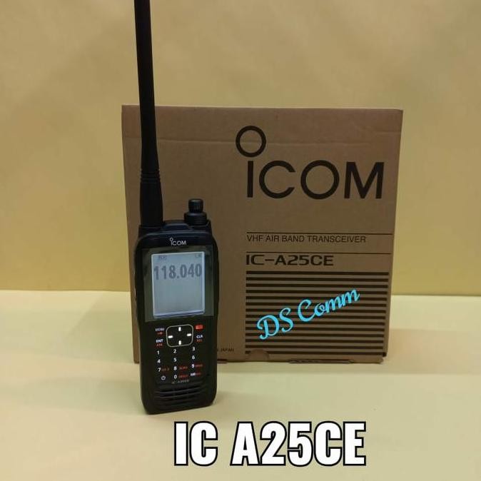 NEW ICOM IC-A25CE HT VHF AIRBAND GPS Ori New Garansi HT Airband ICA25 A25