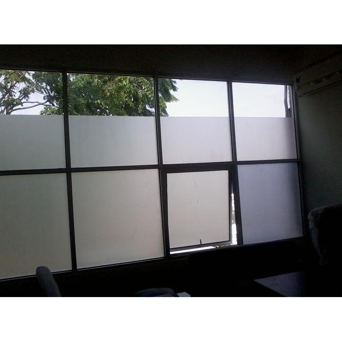 Kaca Jendela Sandblast Clear 6Mm Tempered Produk Asahi (Minat Chats) Co