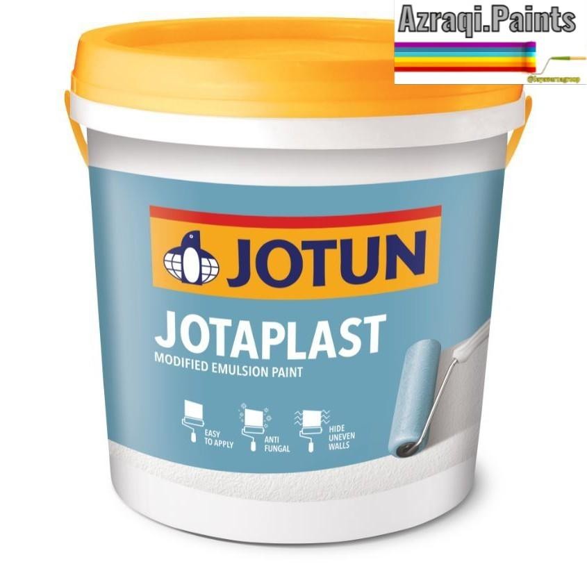 Jotun Jotaplast New Black / Hitam (5 Kg)