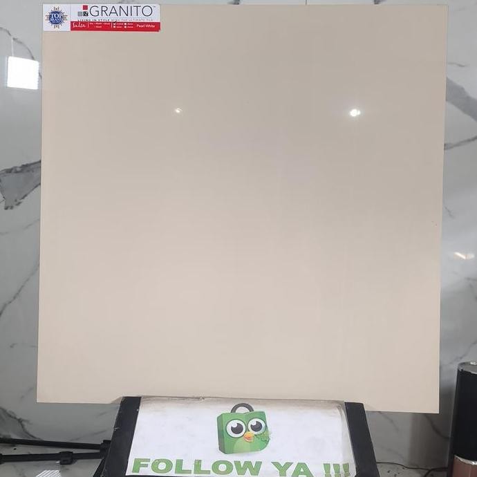 Kualitas Terjamin Granito Salsa Pearl White Crystal 60X60 Cm Polished Siap Kirim
