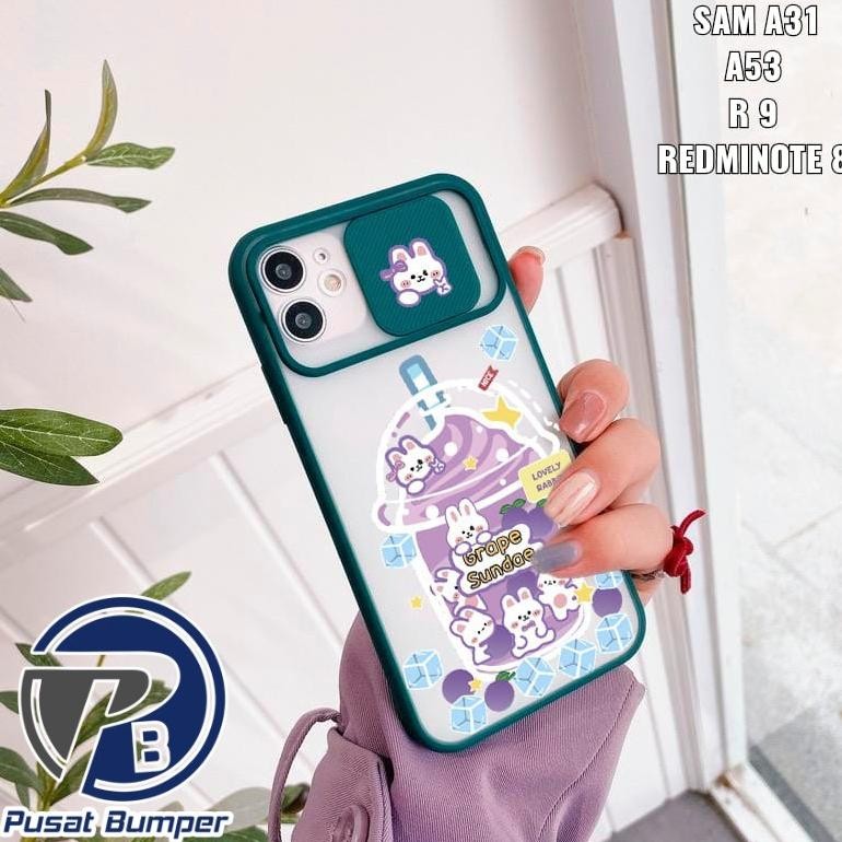 Promo Spesial Df-8 Ss071 Softcase Slide Karakter Samsung J2 Prime Grand Prime J6+ A20S A10 M10 A13 4