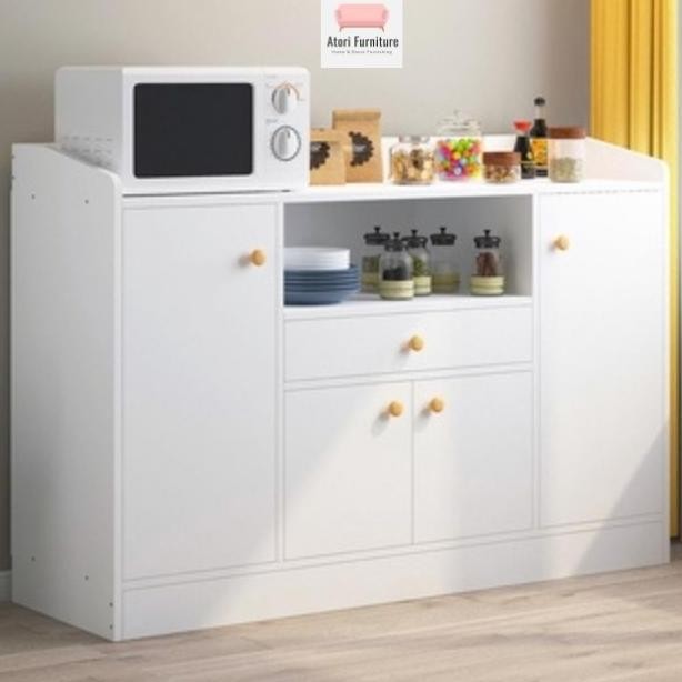 MAYA Bufet Rak Dapur Rak Multifungsi