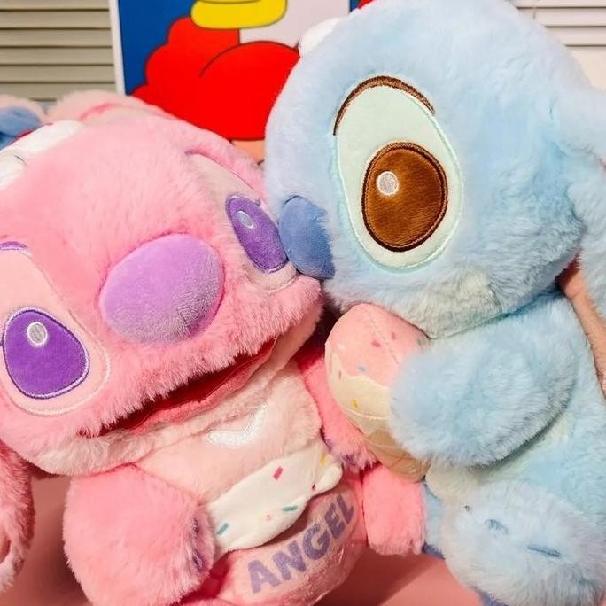 Boneka Stitch Original MINISO-Disney Lilo Stitch Collection Plush Toy