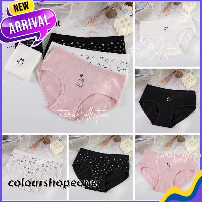 CELANA DALAM WANITA BOX / PAKAIAN DALAM WANITA SET UNDERWEAR IMPORT 12 KUALITAS BERKELAS !!
