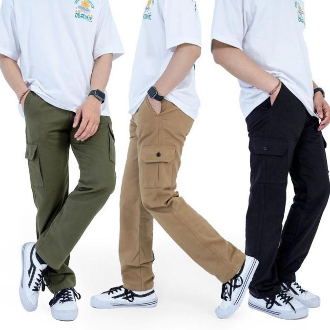 Celana Panjang Cargo Twill Tebal / Long Pants Cargo FENNEL
