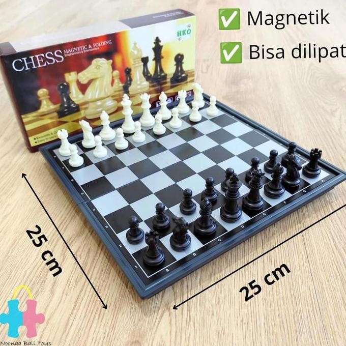 Diskon Magnetic Chess Mainan Papan Catur Magnetic Besar