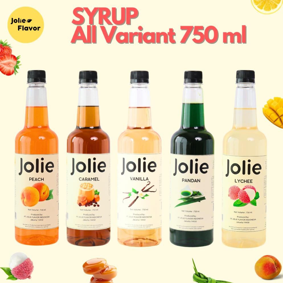 

Promo / Terlaris Jolie Syrup All Variant 750 ml Terbaik
