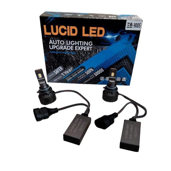 Lampu mobil led hb3/9005 headlamp hb3/9005 foglamp hb3/ lucid led  75w