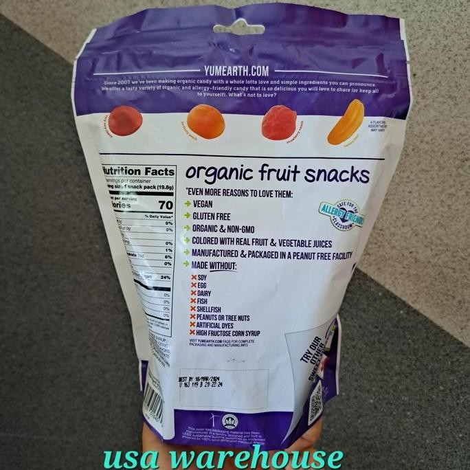 

Murah Yumearth Organic Fruit Snack Favorites & Tropical 198Gr Permen Organik