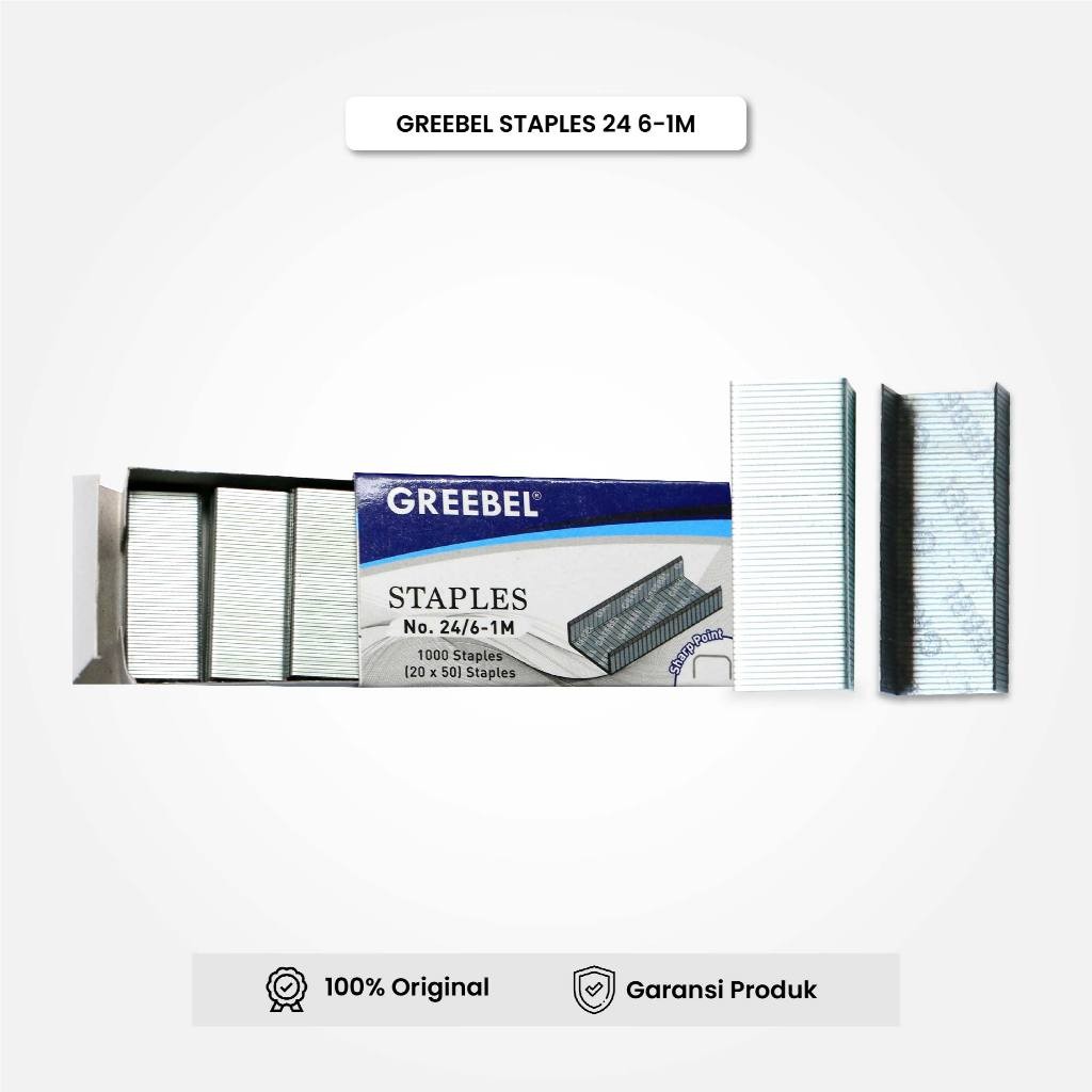 

Staples GREEBEL / ISI STAPLES 24/61M (PCS)