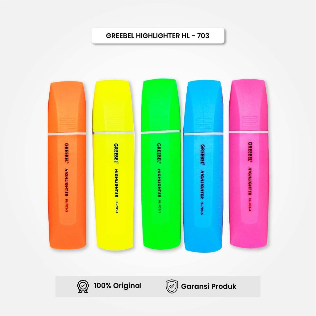 

Stabilo Warna Pastel Highlighter GREEBEL / Stabilo Warna / HL-703 (PCS)