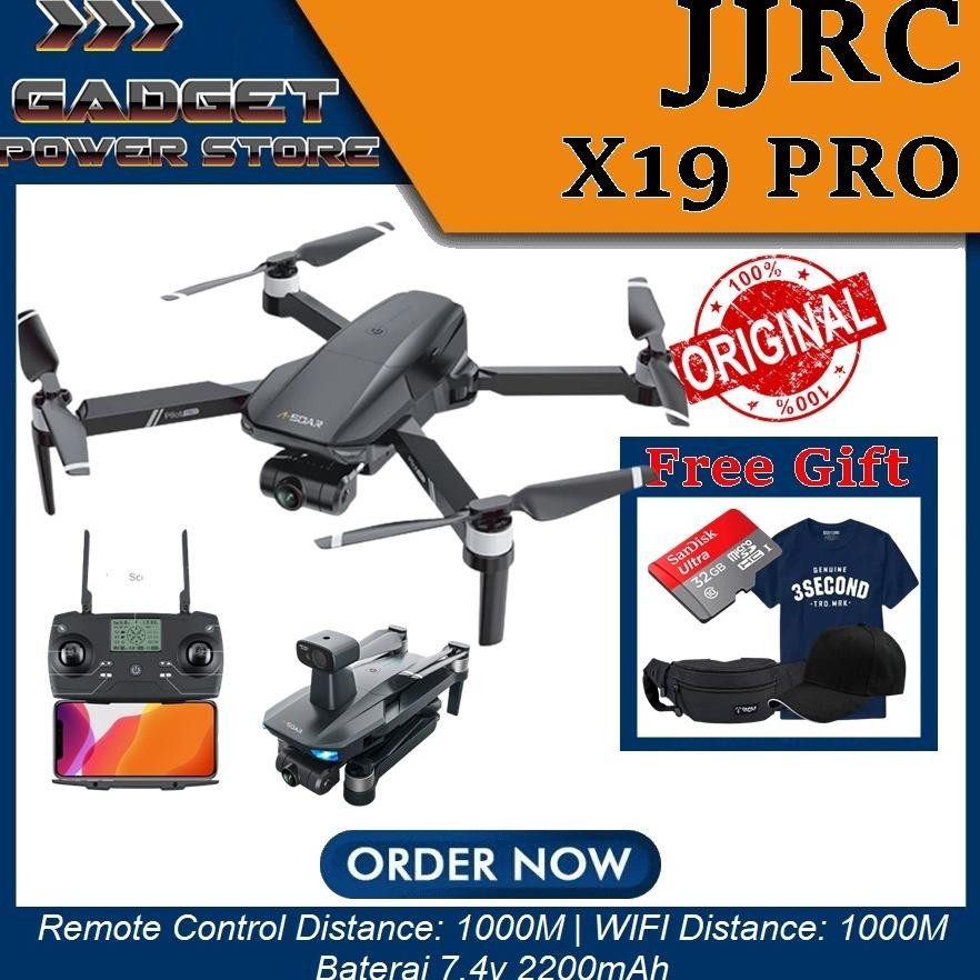 Drone JJRC X19 PRO GPS brushless OAS Camera WiFi FPV 4K 1KM 2 axis