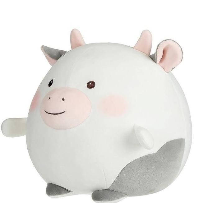 MINISO Boneka Sapi berekor Bintang - Round Cow Plush Toy [terbaik]
