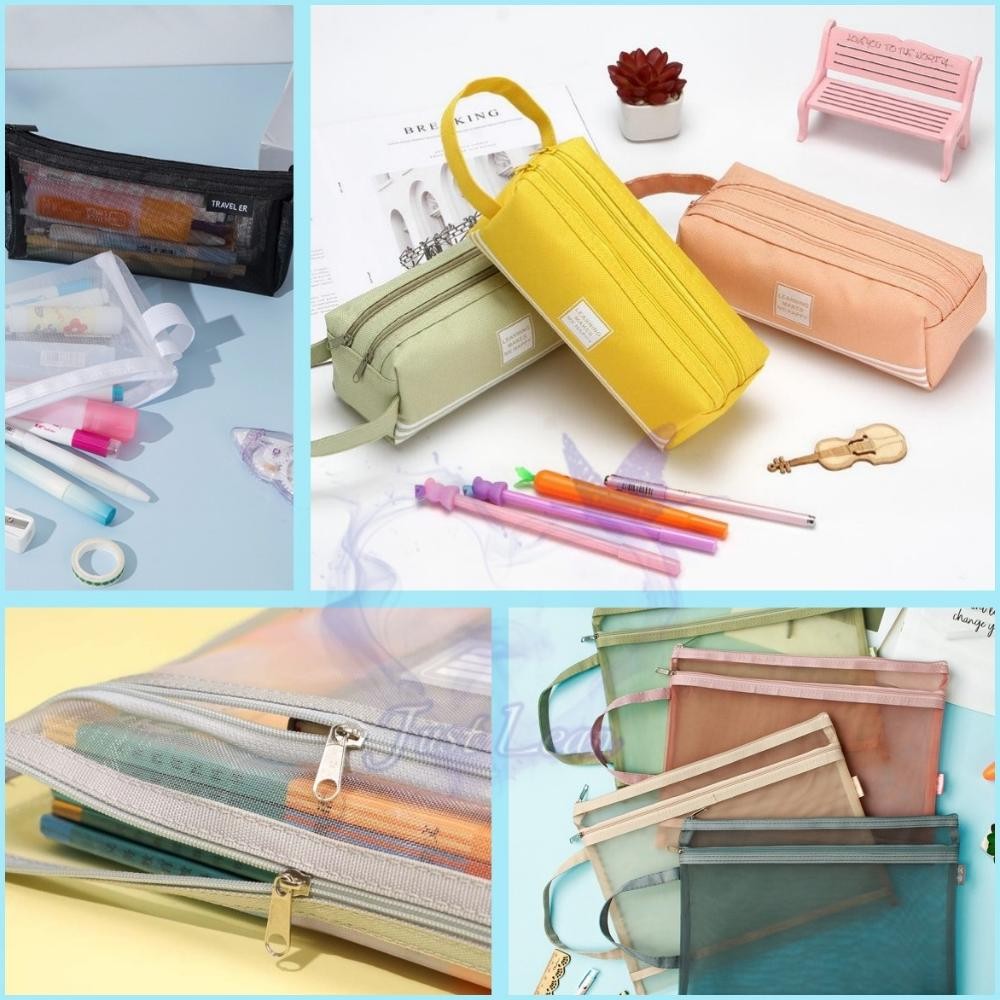 

Terlaris Tempat Pensil Lapisan Tunggal Transparan A6 Tempat Pensil Segitiga Tiga Dimensi Tempat Pensil Tas Subjek Lapisan Ganda A4 A6 Jala Dan Lapisan Ganda