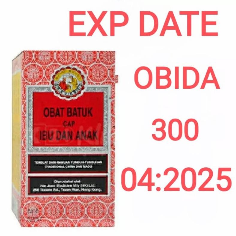 OBAT BATUK CAP IBU DAN ANAK (OBIDA)300 ML