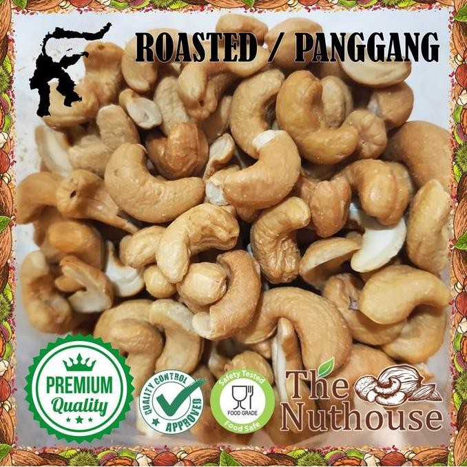 

Murah 1Kg Cashew Nut Roasted Whole / Kacang Mede Mente Panggang Utuh