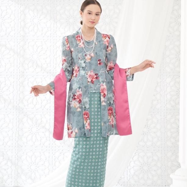 Kebaya Kutubaru Tunik Sage/ Kutubaru Wisuda Modern/Kebaya Bunga2 Klasik/Kutubaru Jumbo Bigsize