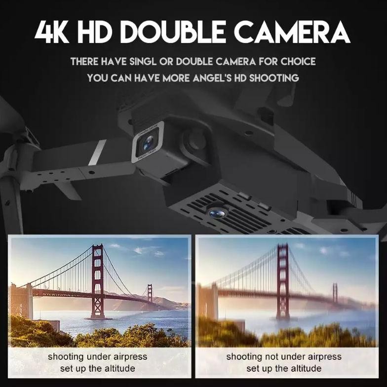 RC Drone Murah E88 Optical Flow 4K Kamera