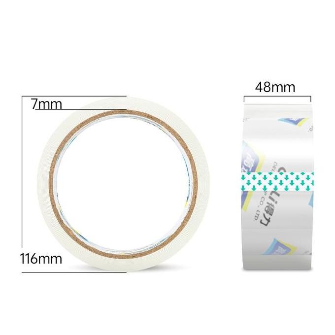 

Termurah Deli Isolasi / Lakban OPP / Packing Tape Bening 48MM 302XX