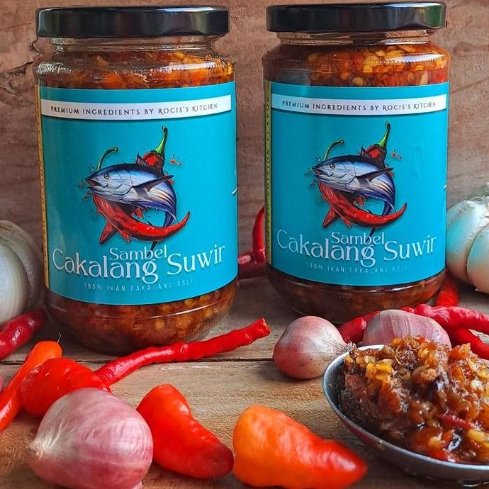 

}}}}}}] Sambel Cakalang Suwir 300Mili