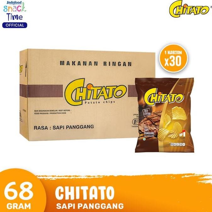

Sale Chitato Sapi Panggang 68 Gr - 30 Pcs [1 Carton]
