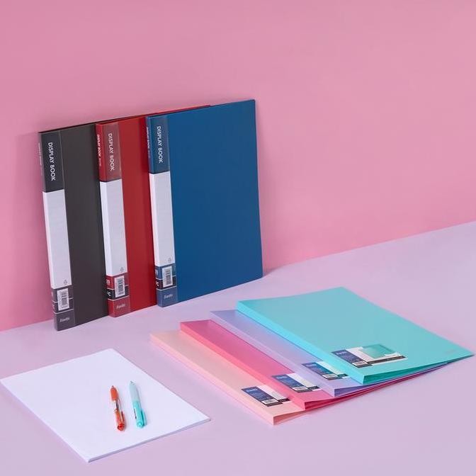 

Termurah Bantex Display Book / Dokumen Keeper 60 Pocket Bahan PP Anti-Static Warna Pastel BF4108 Stationery
