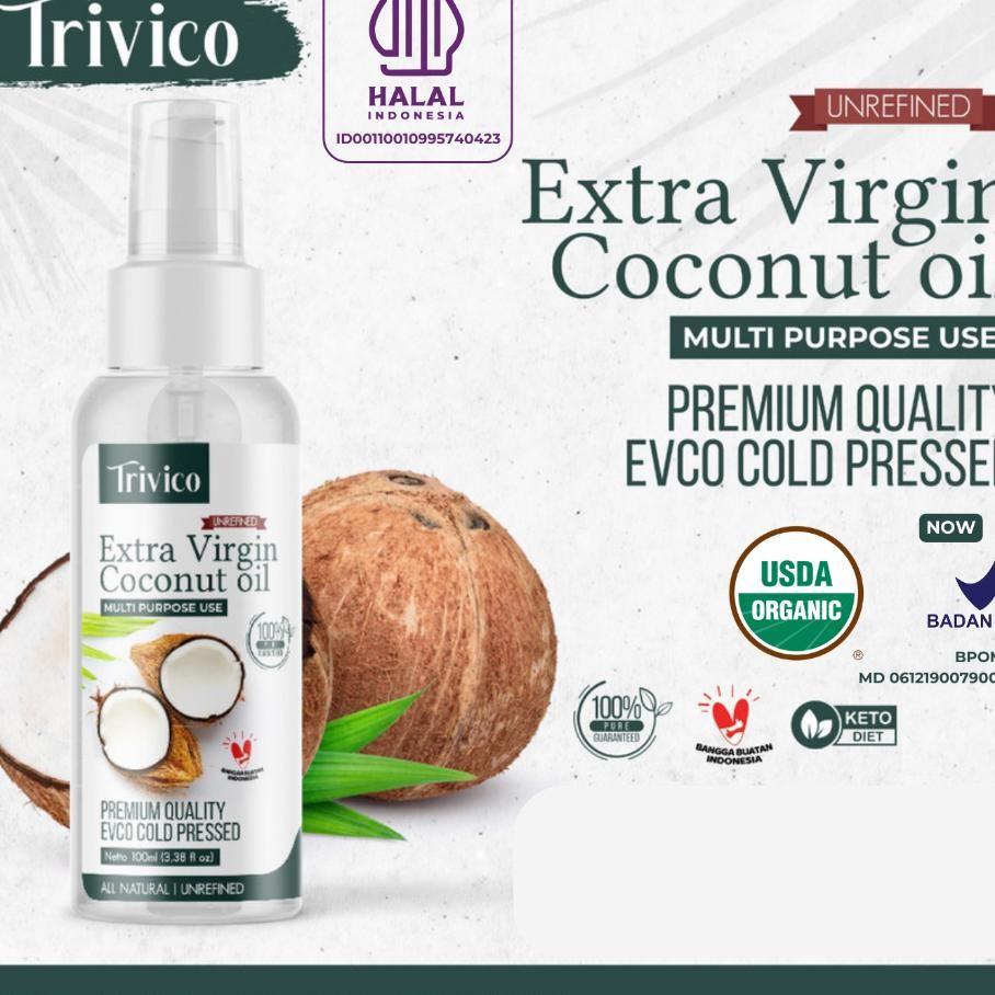 

Trivico Nya Vco Organi Virgin Coconut Oil Pray 100Ml Untu Maa Alad Dreing Dan Menu