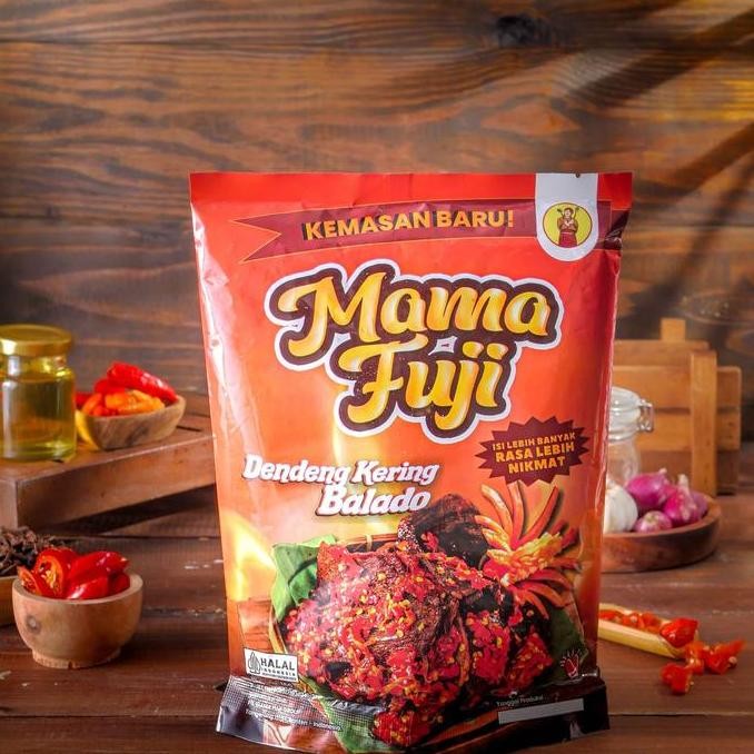 

Diskon! Mama Fuji - Dendeng Kering Balado Padang 160g