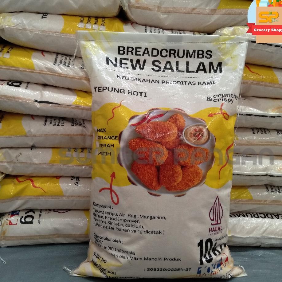 

Nellam Tepung Roti Tepung Panir Bread Crumb Nelam 10G
