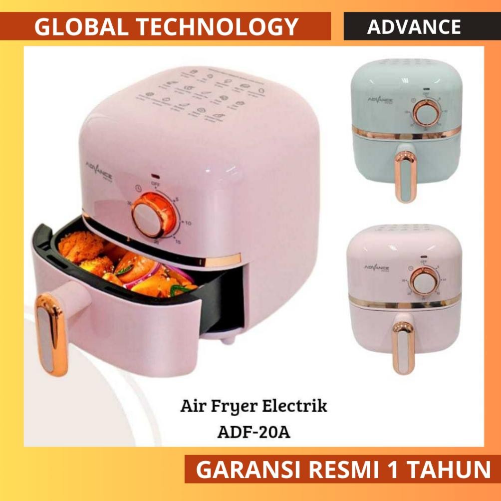 Advance Electric Air Fryer ADF-20A Mesin Penggoreng Tanpa Minyak / ADF 20 A / AIR FRYER ADF20A