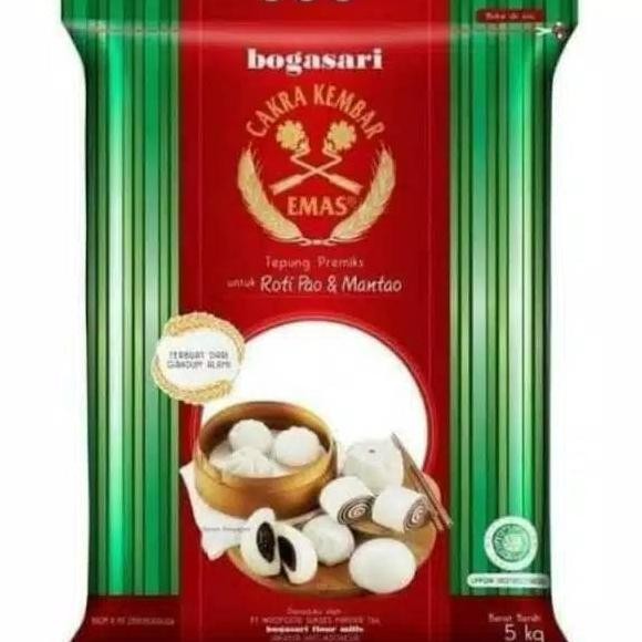 

Tepung Teru Cara Embar Ema Bogaari Roti Pao Mantao 5 G