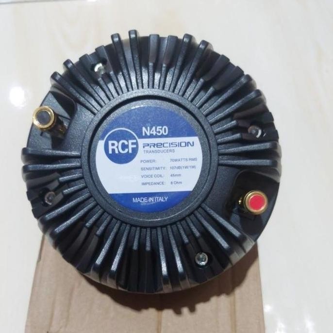 Tweeter Rcf N450 Drat N 450 Driver Twiter Rcf New Stok