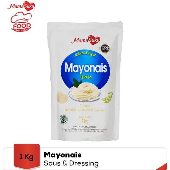

HIW Mamasuka Mayones Mayonaise 1 kg Halal MUI