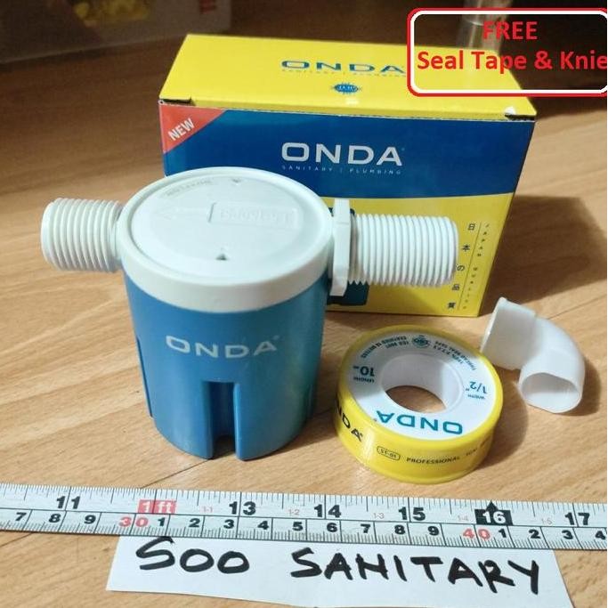 Stop Kran Otomatis 1/2" Onda Horizontal - Pelampung Otomatis Kran