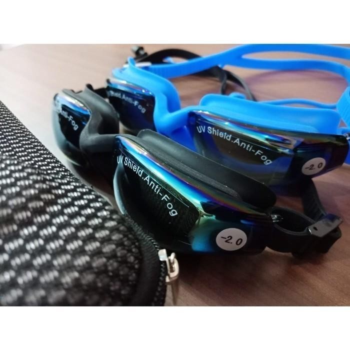 Kacamata Renang Optical Minus / Kacamata Renang Goggles Lensa Minus (Miopi) / Kacamata Renang Anak D