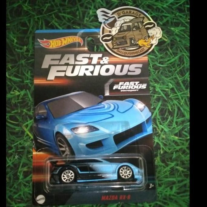 Hotwheels Mazda Rx-8 Fast and Furious Wave 3