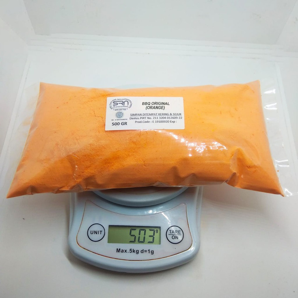 

BUMBU TABUR 500 GRAM REPACK RASA BBQ ORANGE COCOK UNTUK ANEKA KRIPIK, AYAM SHIHLIN, KULIT/CEKER/USUS AYAM KRISPY, POPCORN, KENTANG KRISPY / ULIR, CIMOL, GORENGAN, TAHU CRISPY, MIE LIDI, KRIPIK PISANG, MAKARONI, RUJAK JAMBU KRISTAL, RUJAK BUAH DLL.