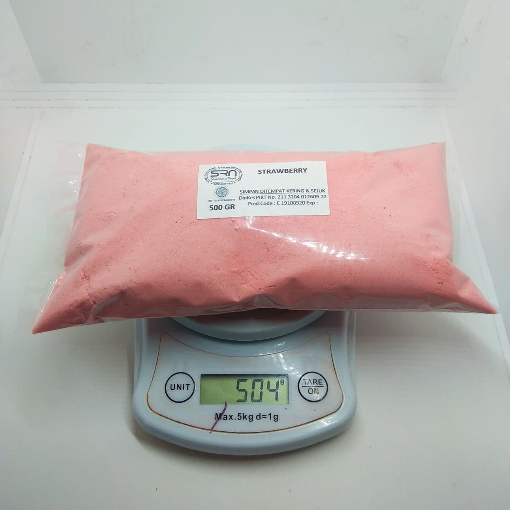 

BUMBU TABUR MANIS 500 GRAM REPACK RASA STRAWBERRY HALAL, DIJAMIN ENAK DIMAKAN, COCOK UNTUK POPCORN, KRIPIK PISANG, TABURAN CAKE DLL