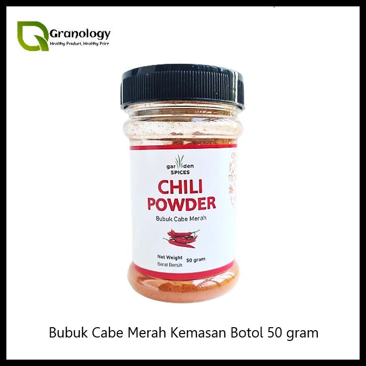 

GARDEN SPICES BUMBU KEMASAN BOTOL - CABE BUBUK (50 GRAM)