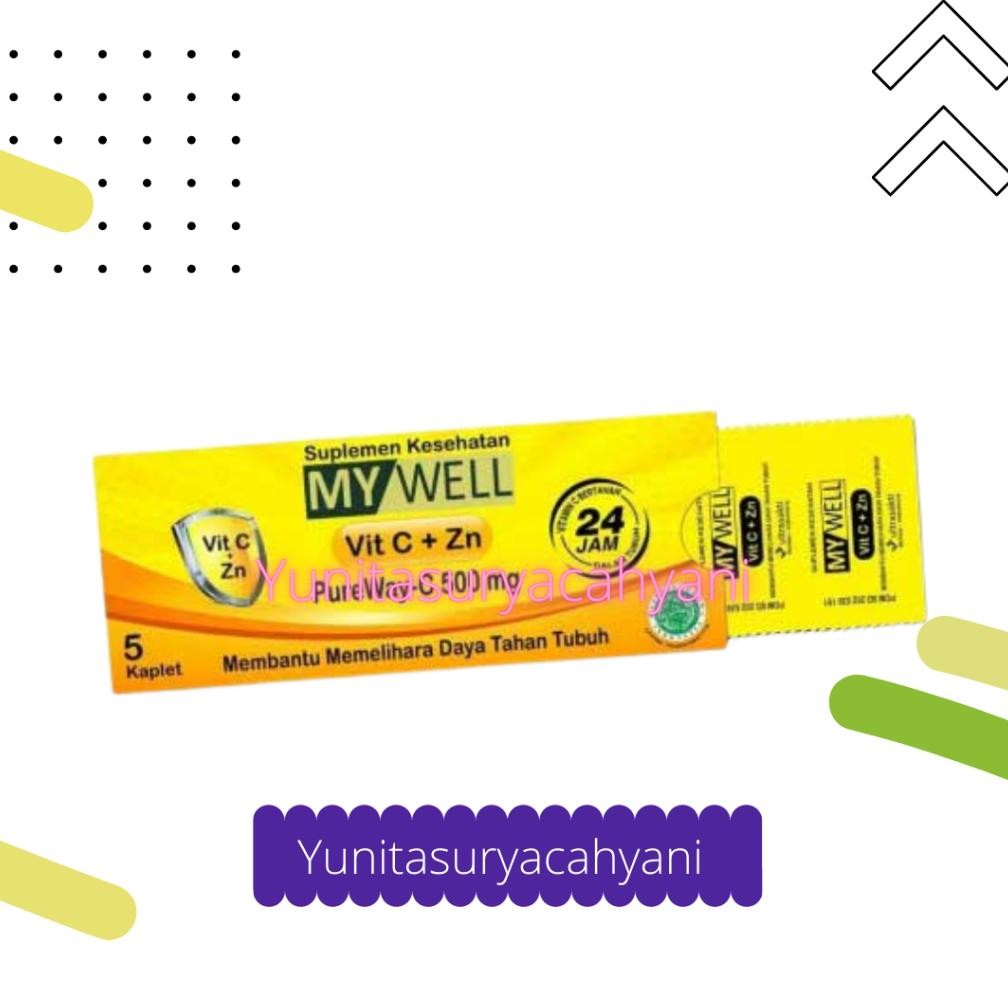 Ready Mywell Vitamin C/Vitamin C+Zinc/My Well Vit C+Zinc/Vitamin C 500Mg/My Well Vitamin C+Zinc