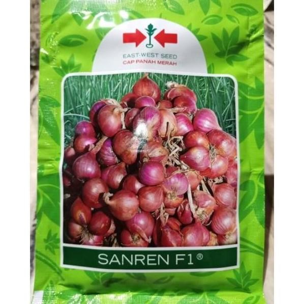 

Terlaris 50 Gr Benih Bawang Merah Sanren F1 Bibit Brambang Cap Panah Merah