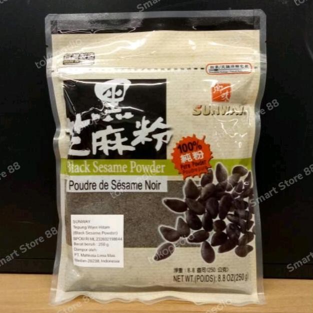 

Terlaris Sunway Black Sesame Powder 250Gr Tepung Wijen Hitam
