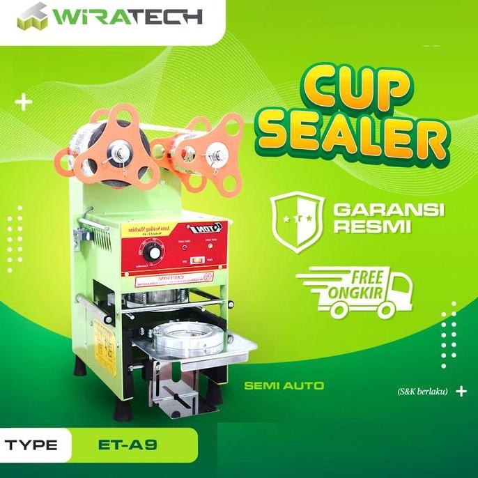 HARGA DISC - Cup Sealer - Mesin Sealer Gelas Plastik Semi Auto