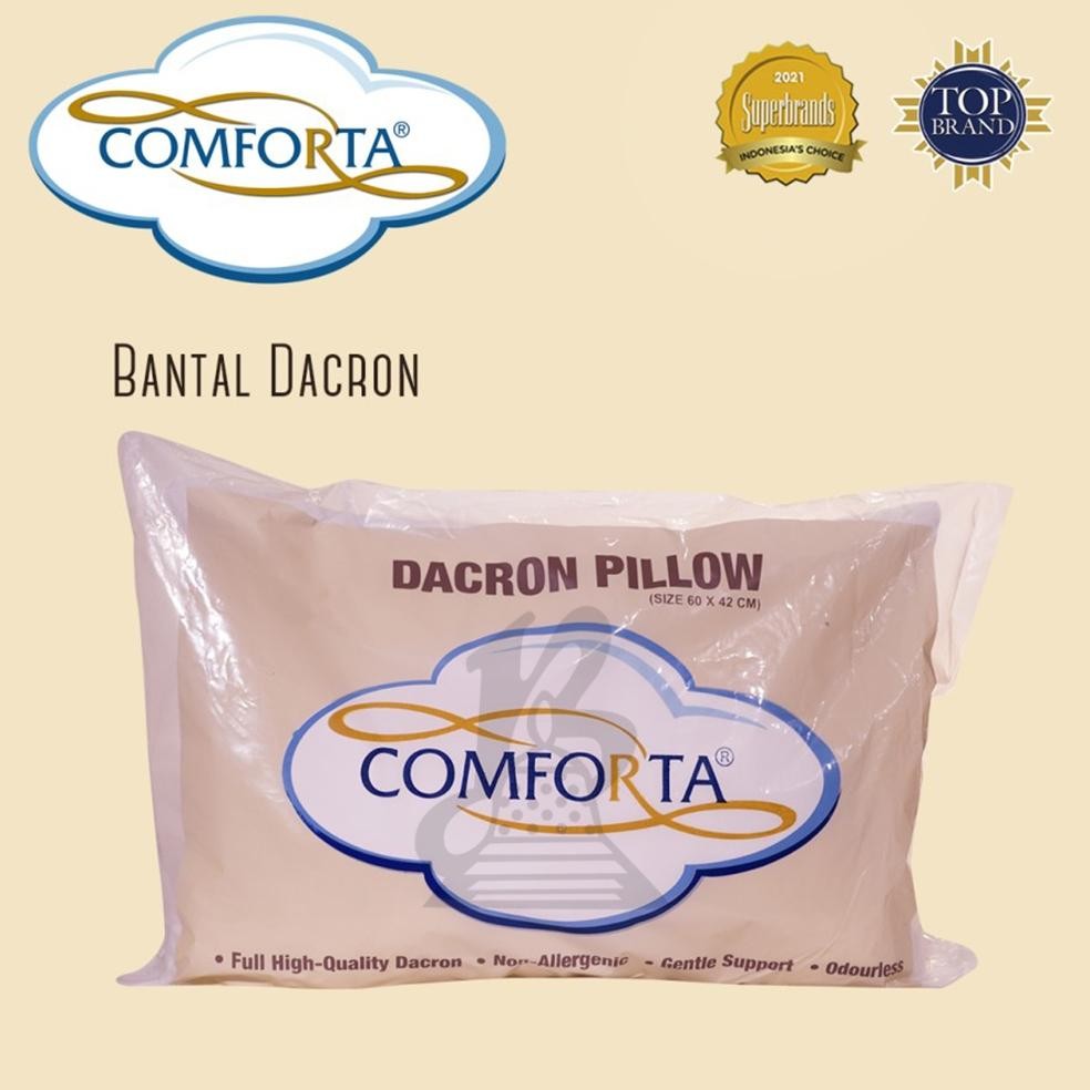 NEW Bantal dan Guling Tidur Dacron Standart Hotel Comforta Murah Promo