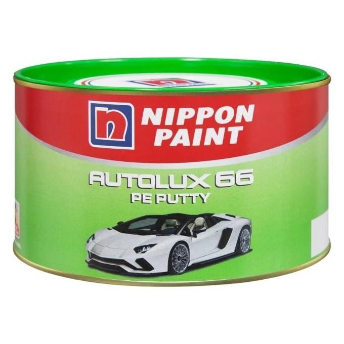 DEMPUL BESI/DEMPUL OTOMOTIF/DEMPUL MOBIL NIPPON PAINT AUTOLUX 66 PE PUTTY (1 KG)