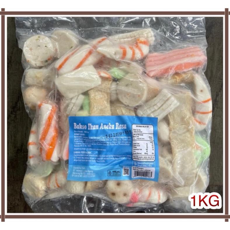 

Promo Indomina Bakso Ikan Aneka Rasa ( Mix ) 1000Gr Diskon