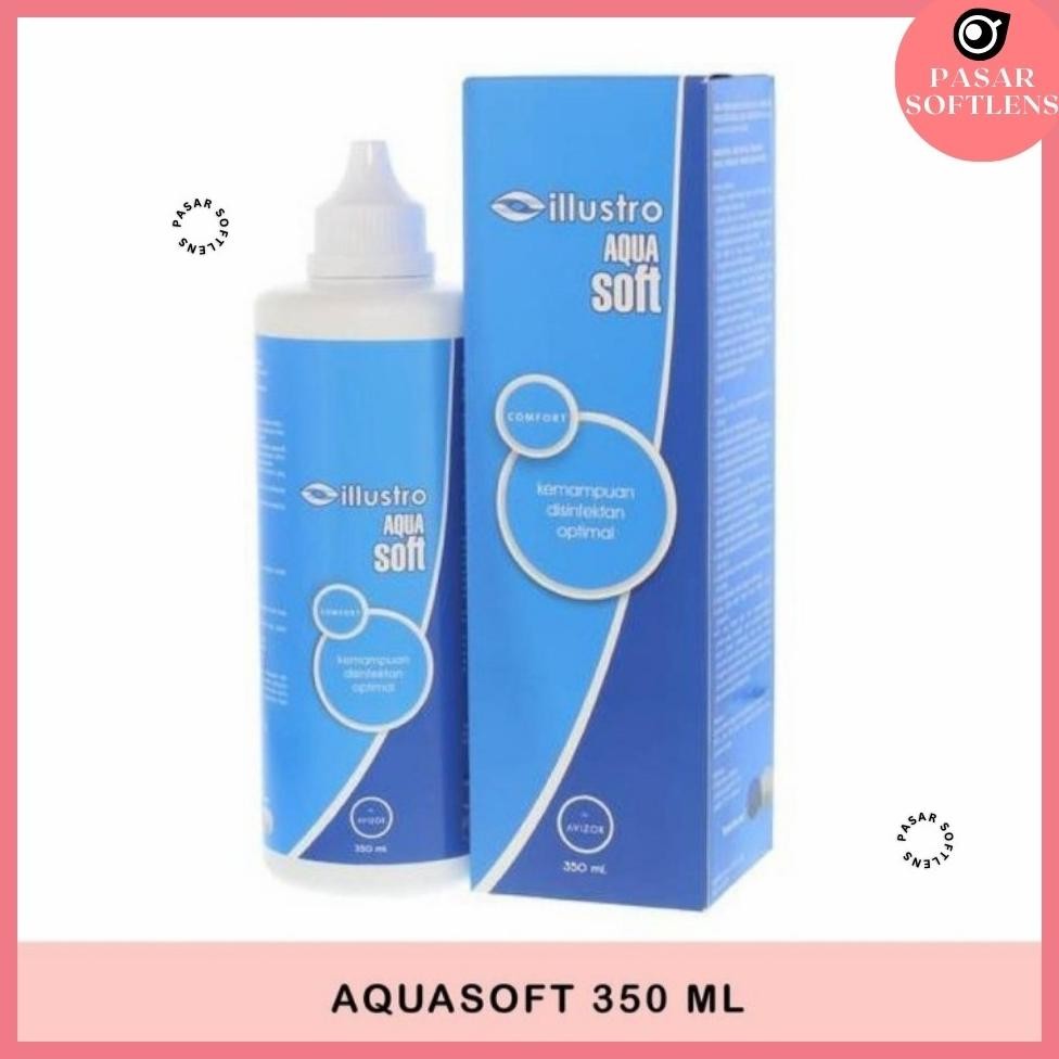 Ready Cairan Softlens Aqua Soft 350Ml Exp 2028 / Air Softlens