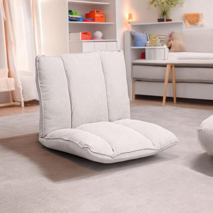 Informa Haven Kursi Lesehan Lipat Cord - Krem Beige Co